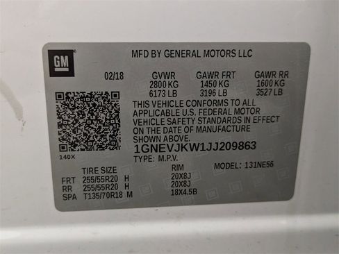 Used 2018 Chevrolet Traverse Premier image 38