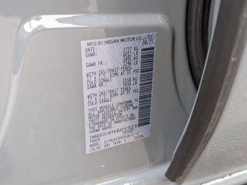 Used 2026 Nissan Frontier Pro-X w/ Pro-X Convenience Package RWD image 36