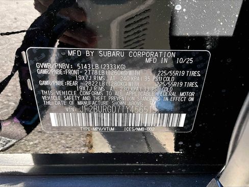 New 2026 Subaru Outback Limited XT image 18