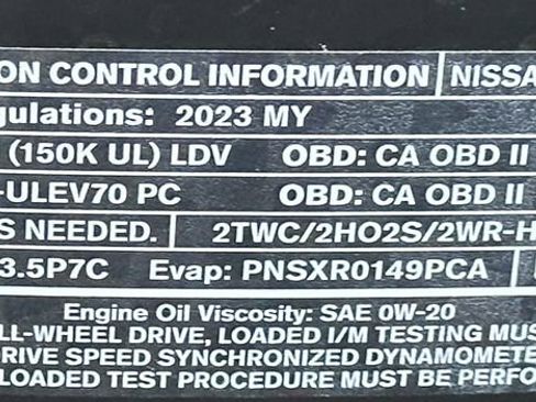 Used 2023 Nissan Murano SL w/ SL Moonroof Package image 50