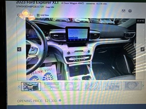 Used 2023 Ford Explorer XLT w/ Equipment Group 202A AWD/4WD image 11