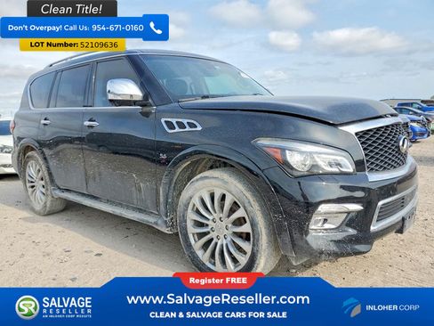 Used 2017 INFINITI QX80 2WD w/ Deluxe Technology Package image 5