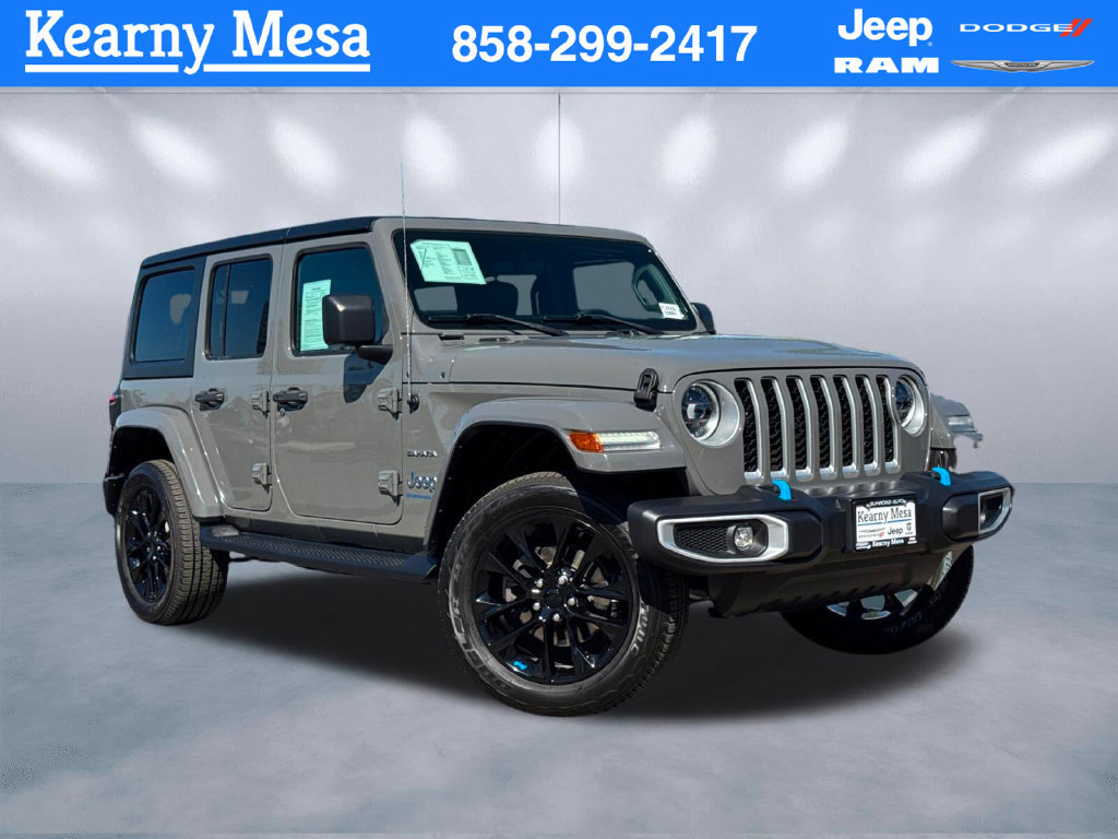Certified 2023 Jeep Wrangler Unlimited Sahara AWD/4WD image 1