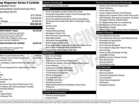 Used 2024 Jeep Wagoneer Series II w/ Convenience Group I AWD/4WD image 7