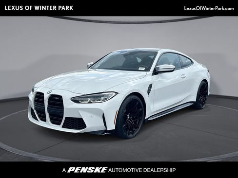 Used 2024 BMW M4 Coupe w/ Executive Package RWD image 1