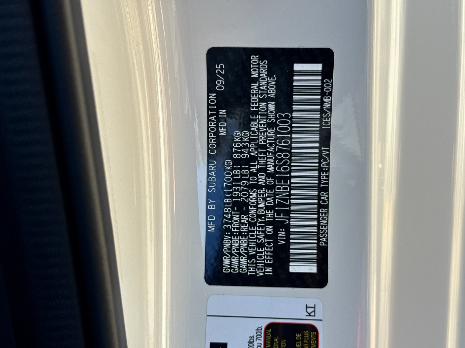 Used 2025 Toyota GR86 Premium RWD image 25