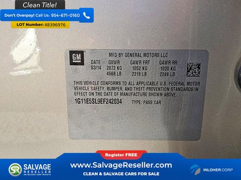 Used 2014 Chevrolet Malibu LT FWD image 16