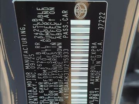 New 2026 Toyota Camry XSE image 28