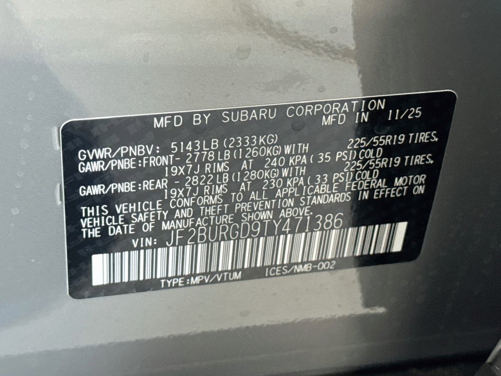 Certified 2026 Subaru Outback Limited XT AWD/4WD image 31