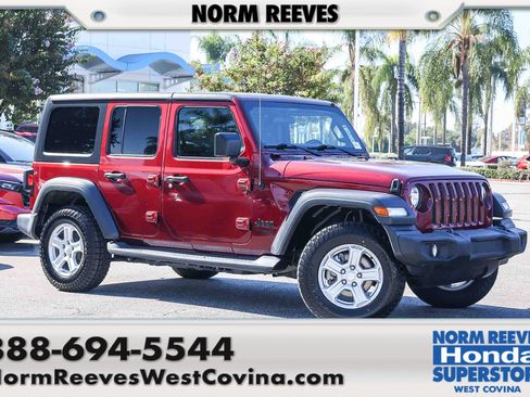 Used 2021 Jeep Wrangler Unlimited Sport image 1