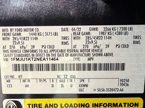 Used 2022 Ford Expedition Limited RWD image 16