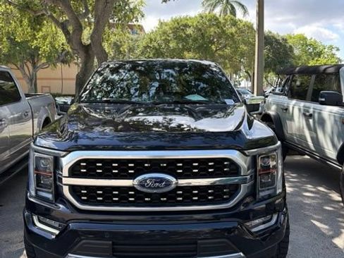 Used 2022 Ford F150 Platinum w/ Equipment Group 701A High AWD/4WD image 3