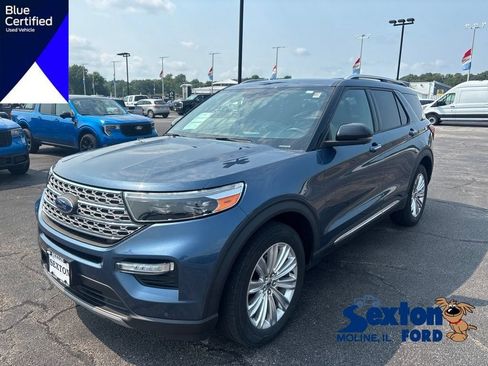 Certified 2020 Ford Explorer Limited w/ Class III Trailer Tow Package AWD/4WD image 1