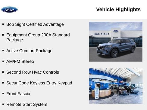 New 2026 Ford Explorer Active w/ Active Comfort Package AWD/4WD image 2