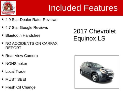 Used 2017 Chevrolet Equinox LS image 4