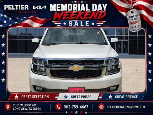 Used 2018 Chevrolet Tahoe LT w/ Texas Edition Package RWD image 2