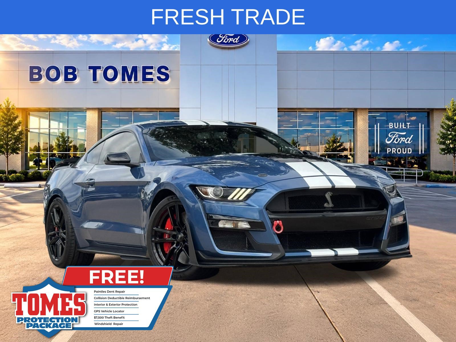 Used 2020 Ford Mustang Shelby GT500 w/ Technology Package RWD image 1