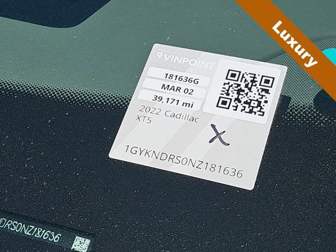 Used 2022 Cadillac XT5 Premium Luxury w/ Technology Package image 25