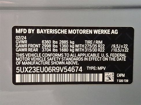 Certified 2024 BMW X5 xDrive40i w/ Executive Package image 28