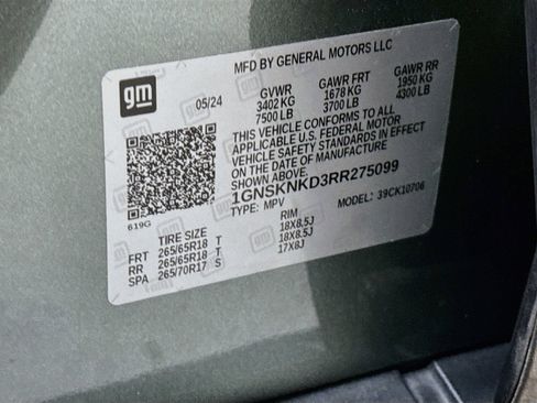 Used 2024 Chevrolet Tahoe LT AWD/4WD image 36