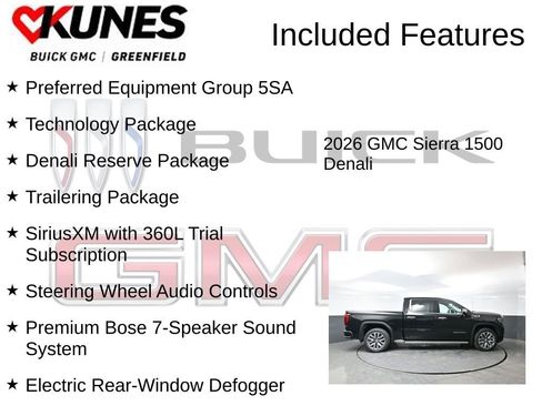 New 2026 GMC Sierra 1500 Denali w/ Denali Reserve Package image 3