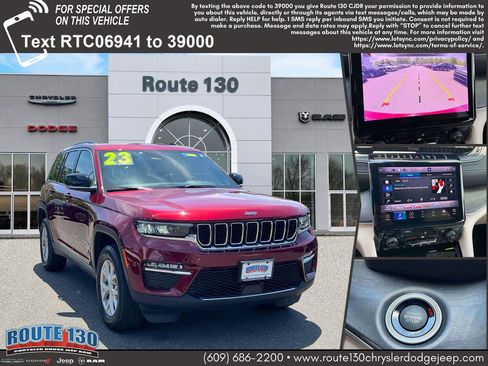 Used 2023 Jeep Grand Cherokee Limited AWD/4WD image 1