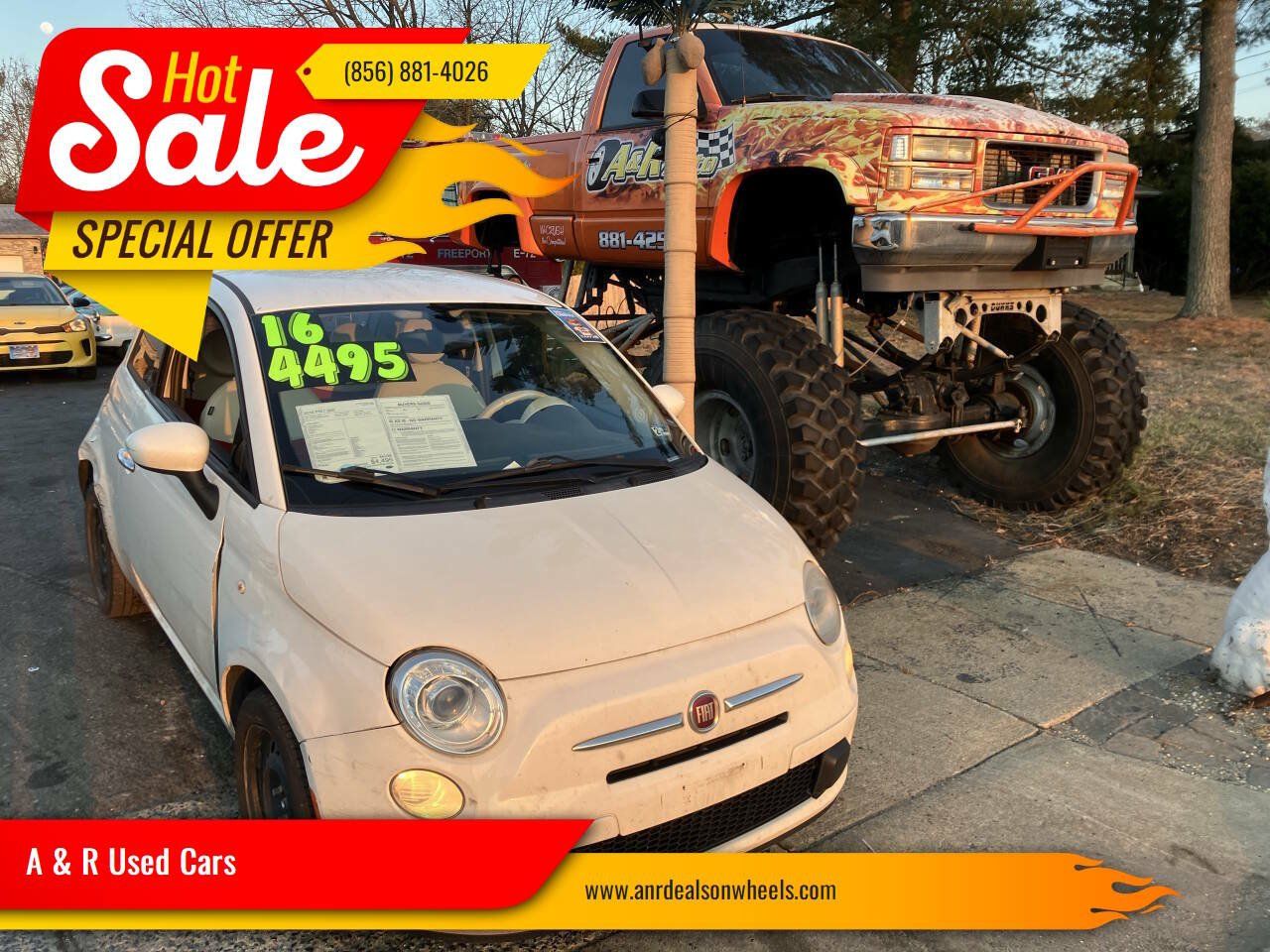 Used 2016 FIAT 500 Pop FWD image 1