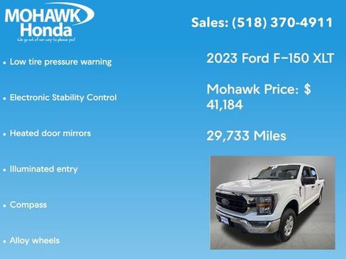 Used 2023 Ford F150 XLT AWD/4WD image 14