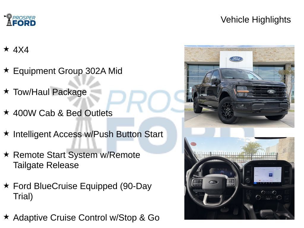 Used 2024 Ford F150 XLT w/ Equipment Group 302A MID AWD/4WD image 5