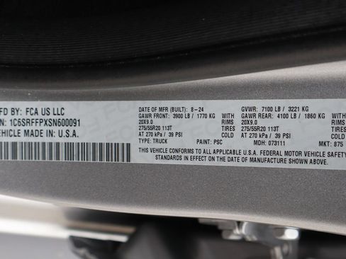 Used 2025 RAM 1500 Big Horn AWD/4WD image 56