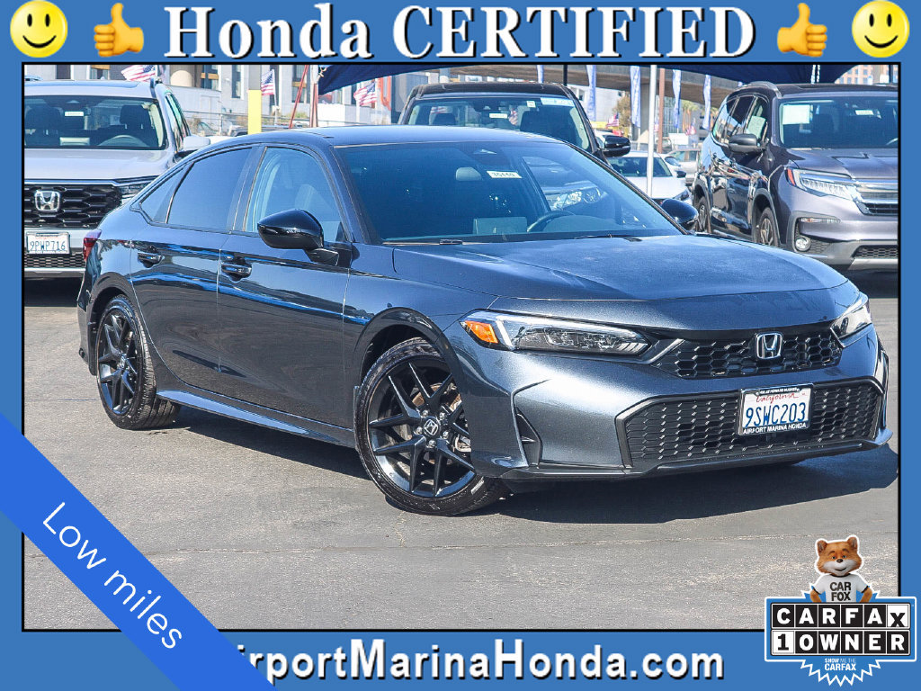 Certified 2025 Honda Civic Sport image 1