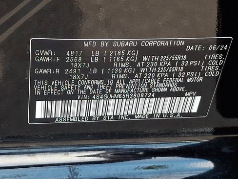 Certified 2024 Subaru Crosstrek 2.5i Limited AWD/4WD image 28