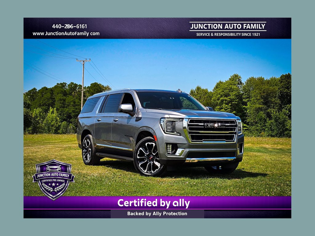 Used 2022 GMC Yukon XL SLT w/ SLT Premium Package AWD/4WD 360° Tour