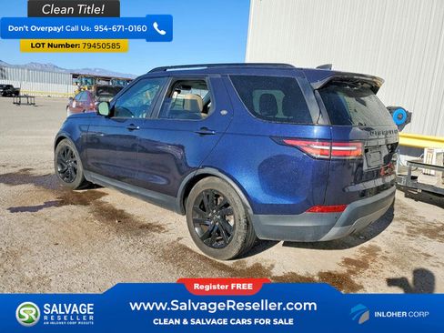 Used 2017 Land Rover Discovery HSE AWD/4WD image 3