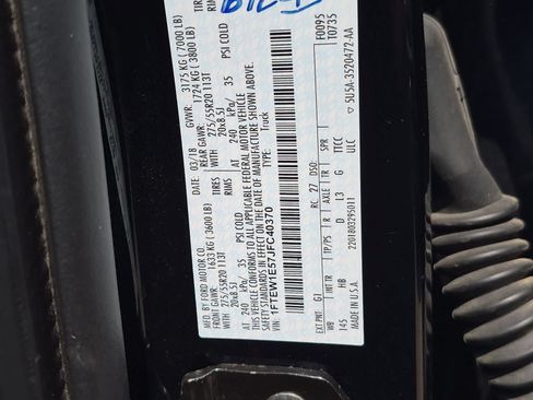 Used 2018 Ford F150 Lariat w/ Equipment Group 502A Luxury AWD/4WD image 37