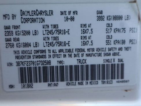 Used 2001 Dodge Ram 2500 Truck ST image 44