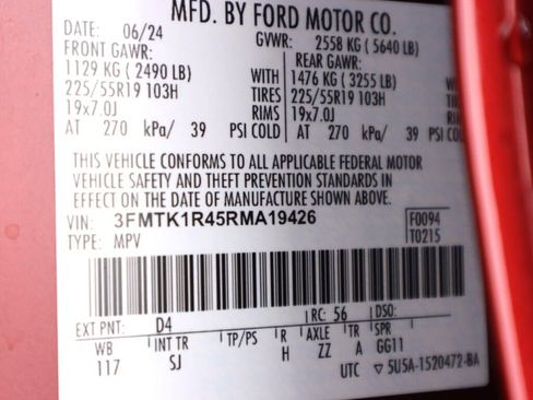 Used 2024 Ford Mustang Mach-E Select w/ Comfort Package Lite RWD image 44