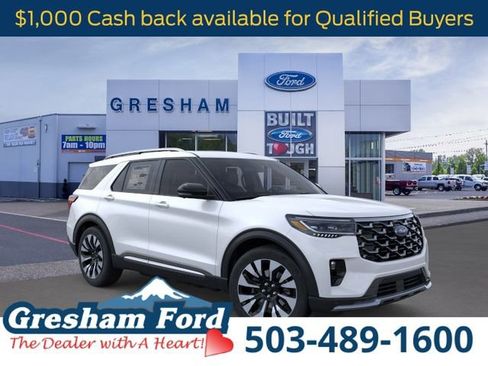 New 2026 Ford Explorer Platinum w/ LUX Leather Package AWD/4WD image 7