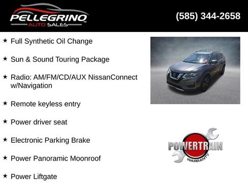 Used 2019 Nissan Rogue SV w/ Sun & Sound Touring Package AWD/4WD image 2