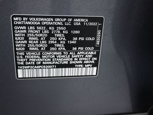 Used 2023 Volkswagen Atlas SE image 20
