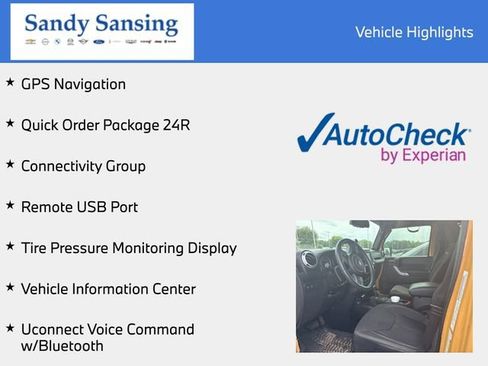 Used 2014 Jeep Wrangler Unlimited Rubicon w/ Connectivity Group AWD/4WD image 7