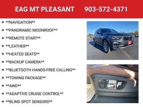 Used 2019 BMW X5 xDrive40i w/ Convenience Package image 4