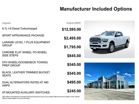 New 2025 RAM 2500 Laramie w/ Sport Appearance Package AWD/4WD image 7