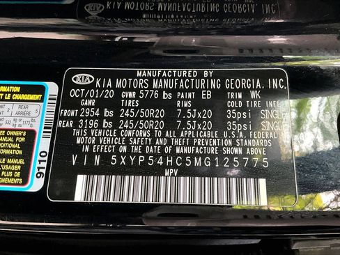 Used 2021 Kia Telluride SX w/ Towing Package FWD image 31