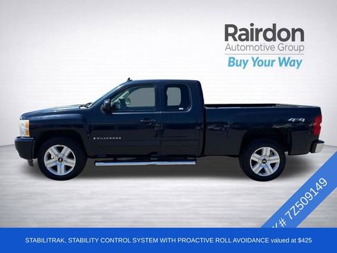 Used 2007 Chevrolet Silverado 1500 LTZ w/ Safety Package AWD/4WD image 4