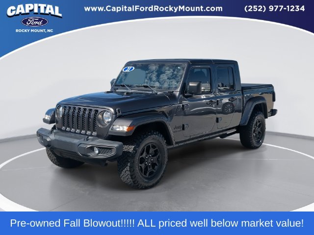 Used 2021 Jeep Gladiator Sport w/ Quick Order Package 24Q 80Th AWD/4WD image 1