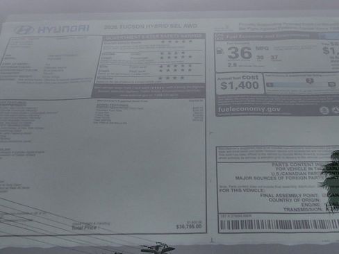 New 2026 Hyundai Tucson SEL w/ Tow & Go Package image 31