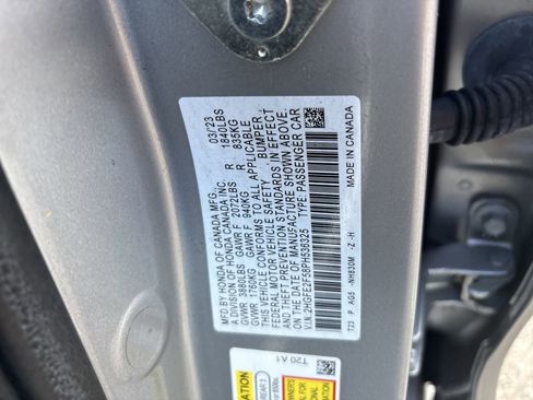 Certified 2023 Honda Civic Sport image 22