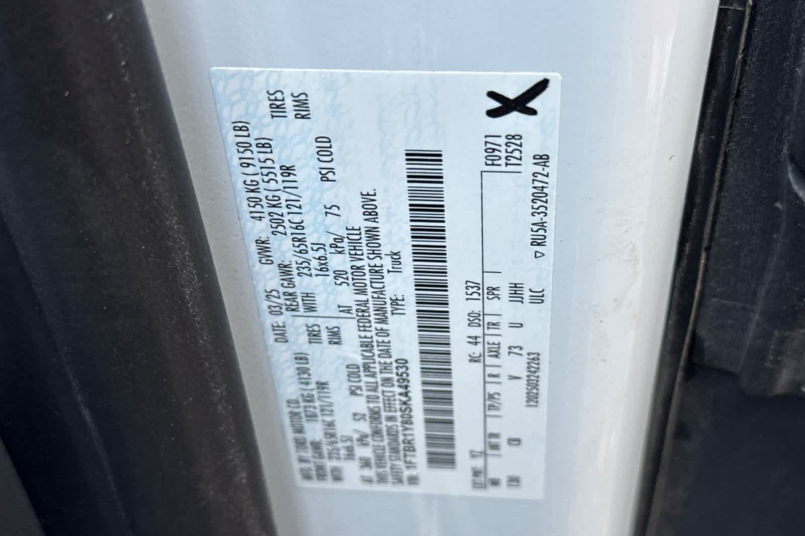 Used 2025 Ford Transit 250 Low Roof w/ Exterior Upgrade Package RWD image 26