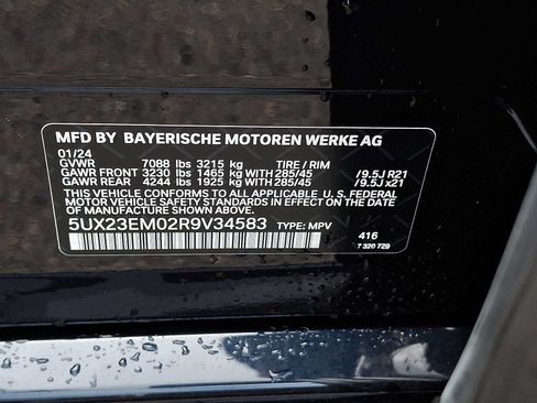 Used 2024 BMW X7 xDrive40i w/ M Sport Package AWD/4WD image 26